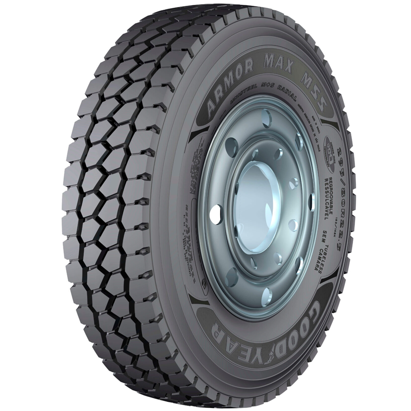 GOODYEAR ARMOR MAX MSS - 12.00/- R22.5